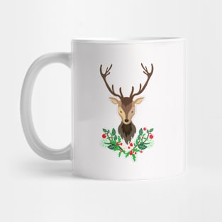 Reindeer Christmas Mug